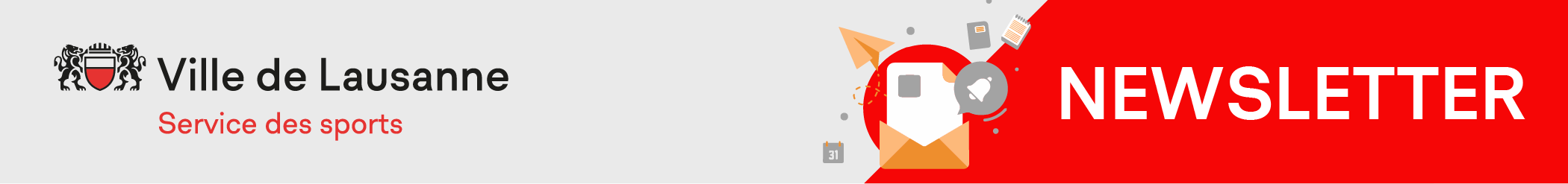 Bannière Service des sports